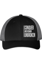 Load image into Gallery viewer, Conquer and Remain Unbroken Hat
