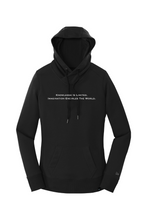 Load image into Gallery viewer, Imagination Encircles the World Ladies Hoodie
