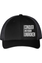 Load image into Gallery viewer, Conquer and Remain Unbroken Hat
