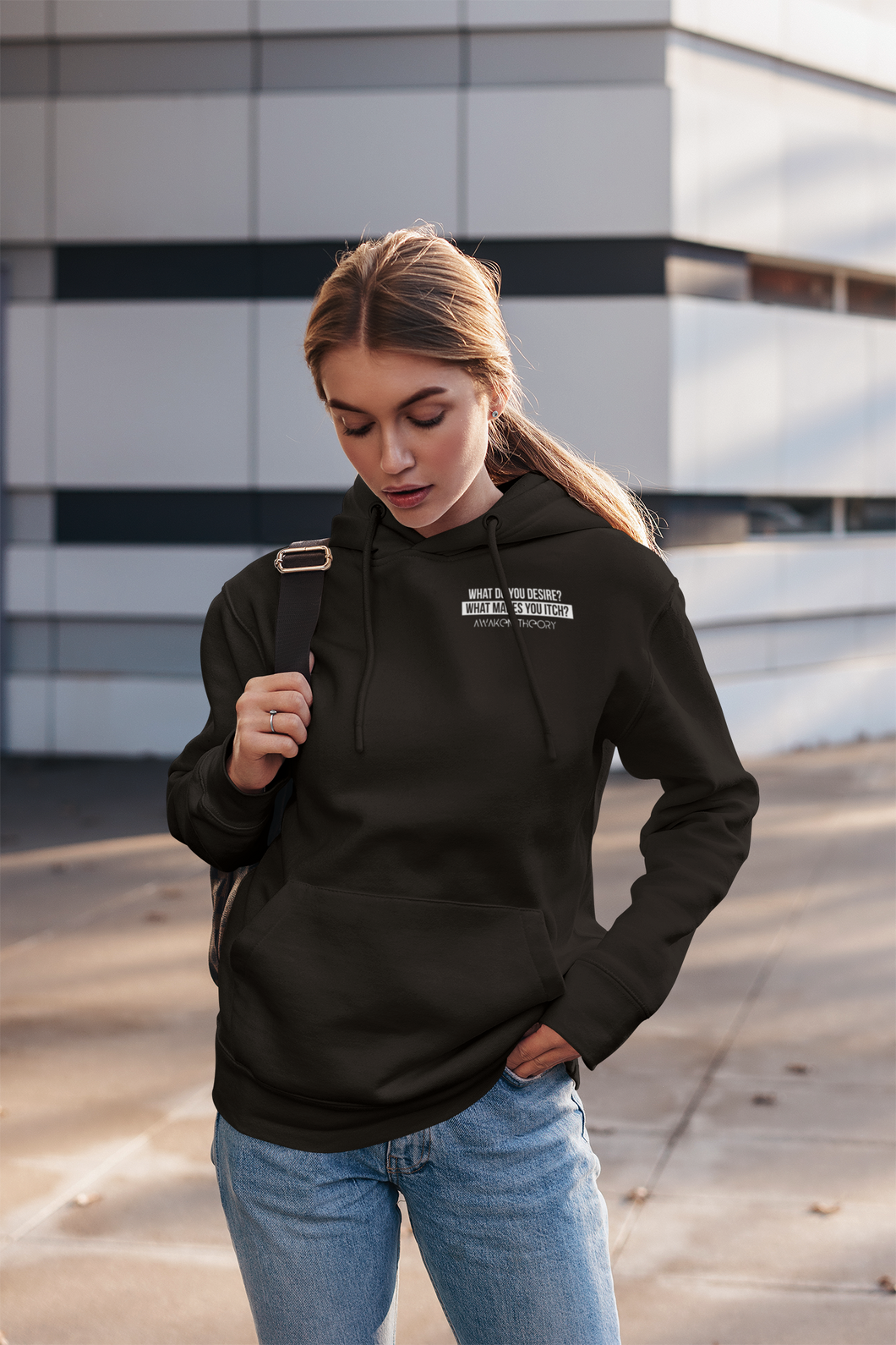 What Do You Desire Ladies Hoodie
