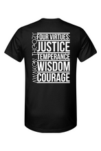 Load image into Gallery viewer, The Four Virtues Tee
