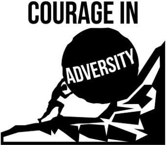 Courage In Adversity - Sisyphus Decal