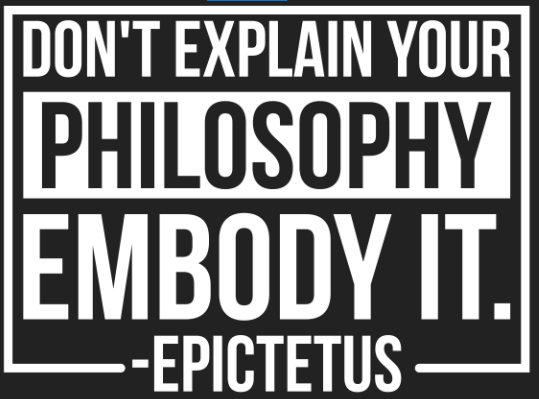 Embody Your Philosophy Decal - V1
