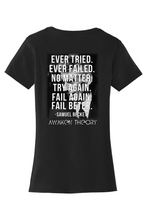 Load image into Gallery viewer, Ever Tried, Ever Failed Ladies Tee
