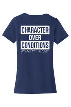 Load image into Gallery viewer, Character Over Conditions Ladies Tee
